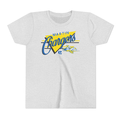 Martin Chargers 90s Triangle Youth Tee