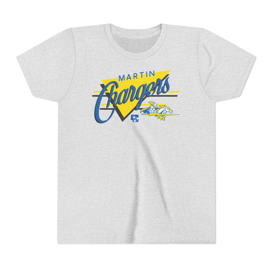 Martin Chargers 90s Triangle Youth Tee