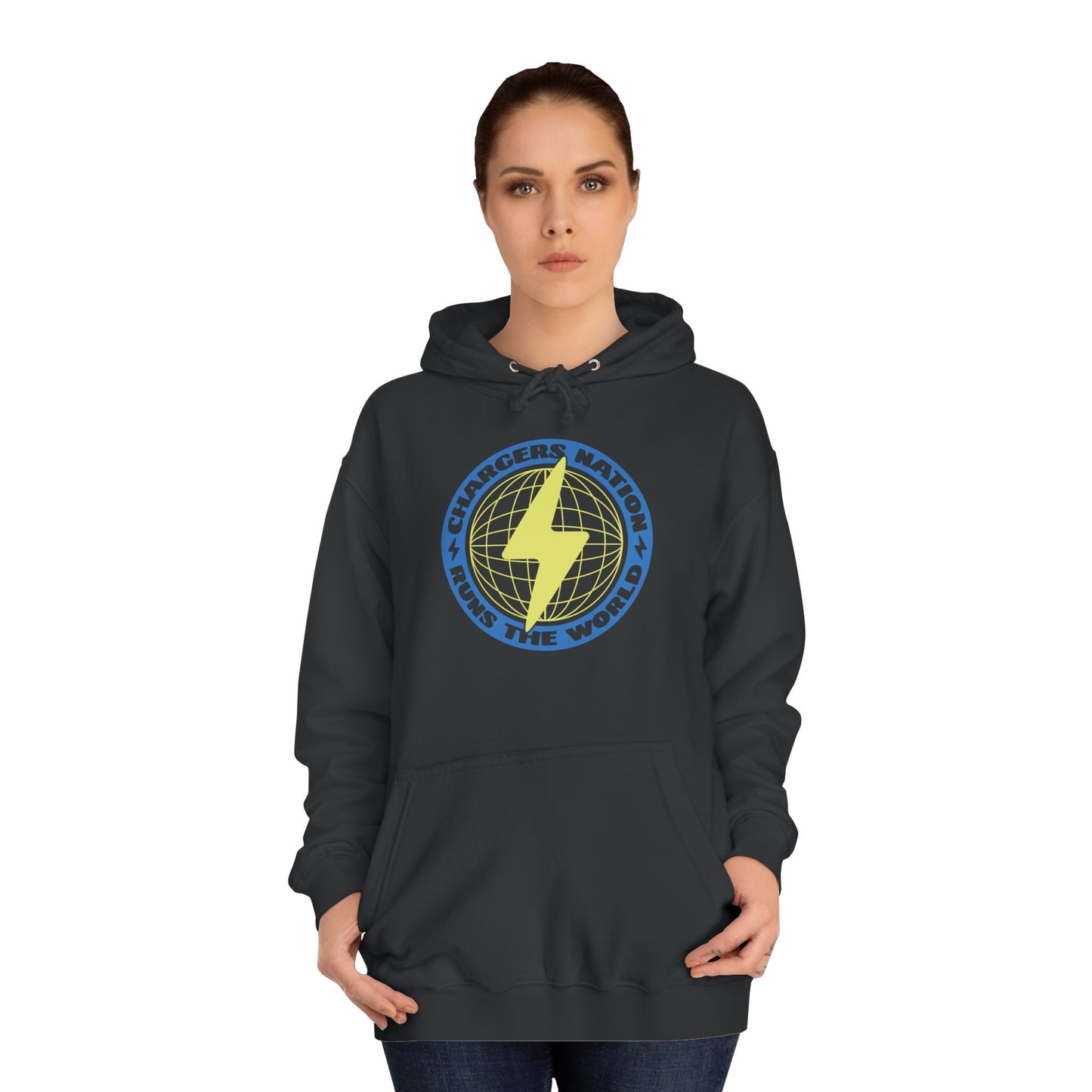 Chargers Nation Runs The World Hoodie