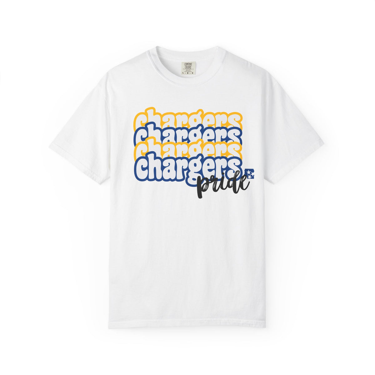 Chargers Bubbly Pride T-Shirt