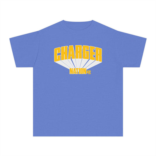 Charger Nation Burst Youth T-Shirt