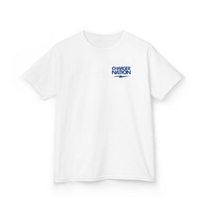 Charger Nation Glitch'd Out Youth T-Shirt