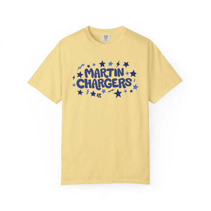Martin Chargers Bubbles T-Shirt