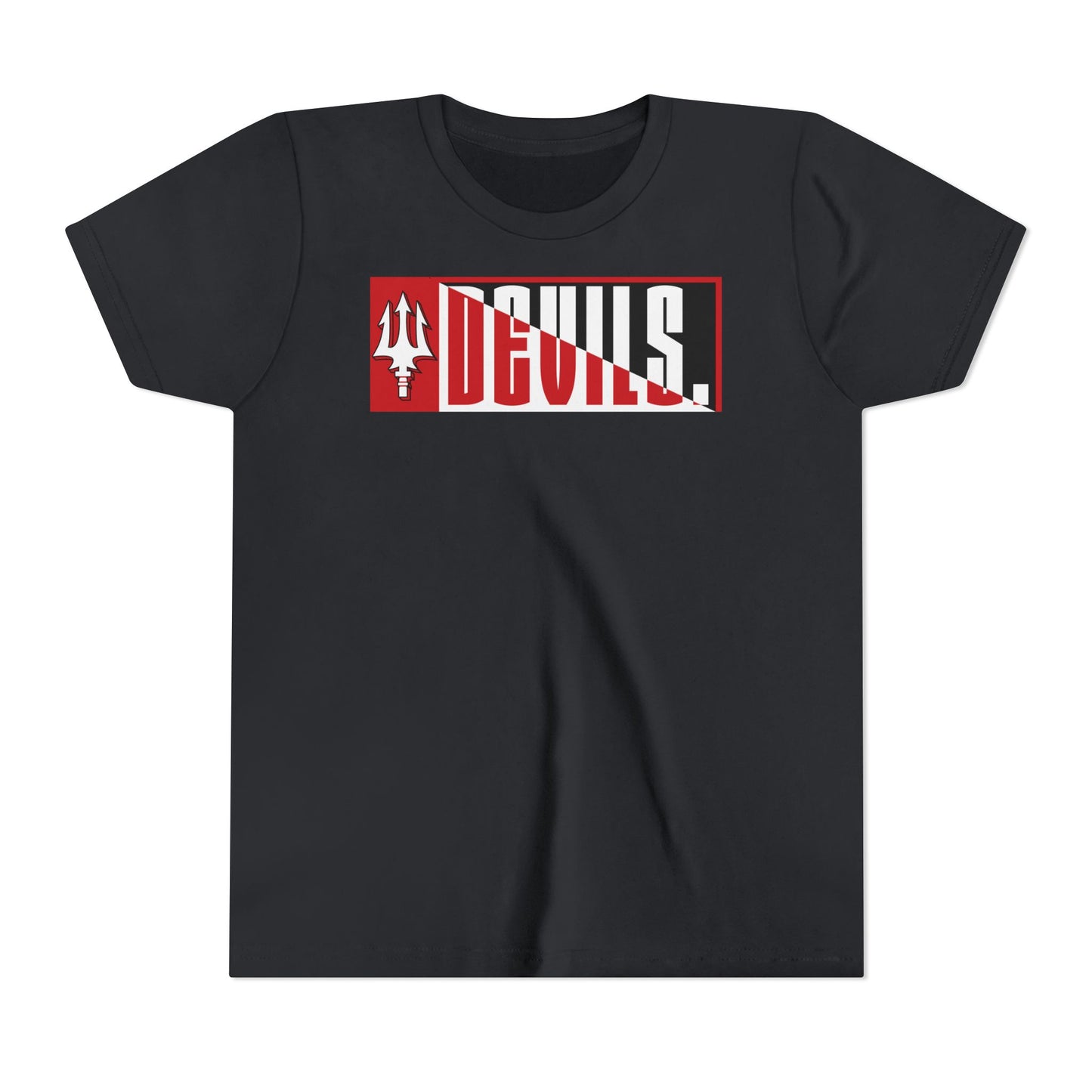 Devils Split Box Youth Tee
