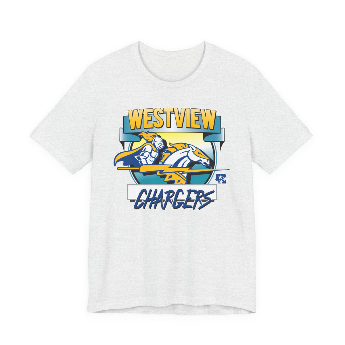 Westview Chargers Gradient Circle T-Shirt
