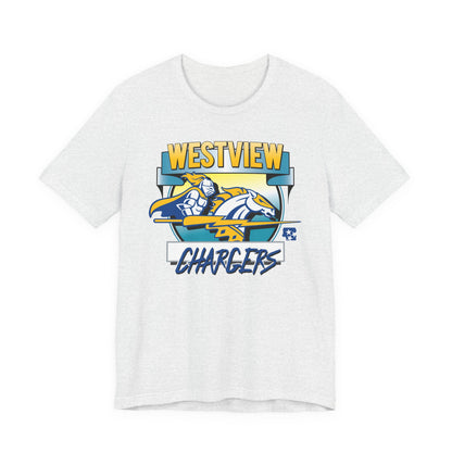 Westview Chargers Gradient Circle T-Shirt