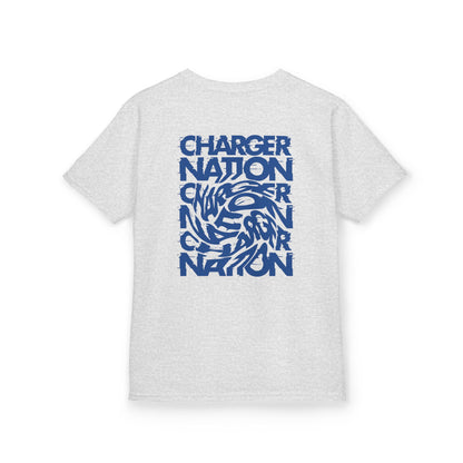 Charger Nation Glitch'd Out Youth T-Shirt