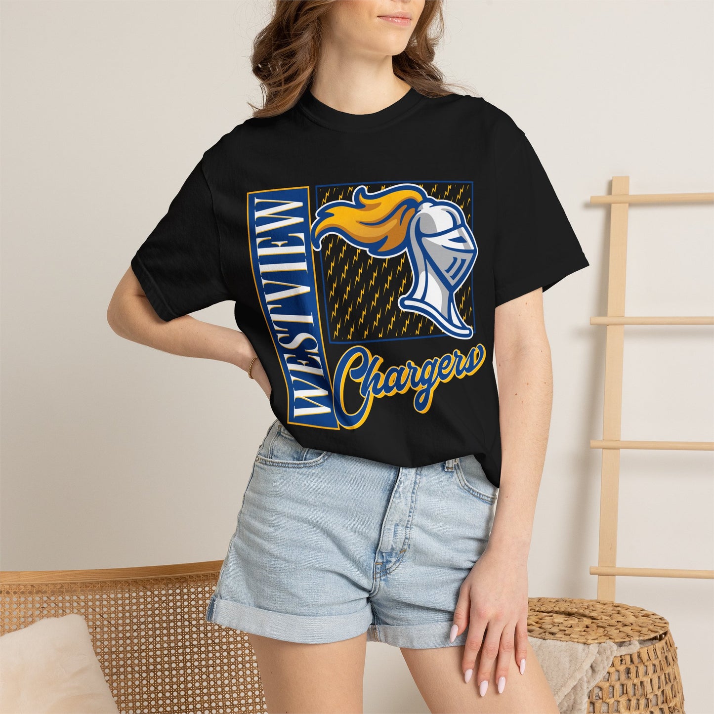 Westview Chargers Lightning Box T-Shirt