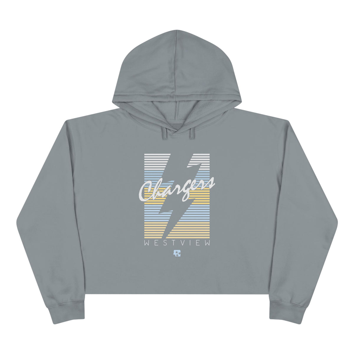 Westview Rainbolt Cropped Hoodie