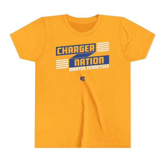 Charger Nation Banner Youth Tee