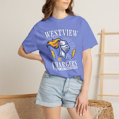 Westview Chargers Ghosted Logo T-Shirt