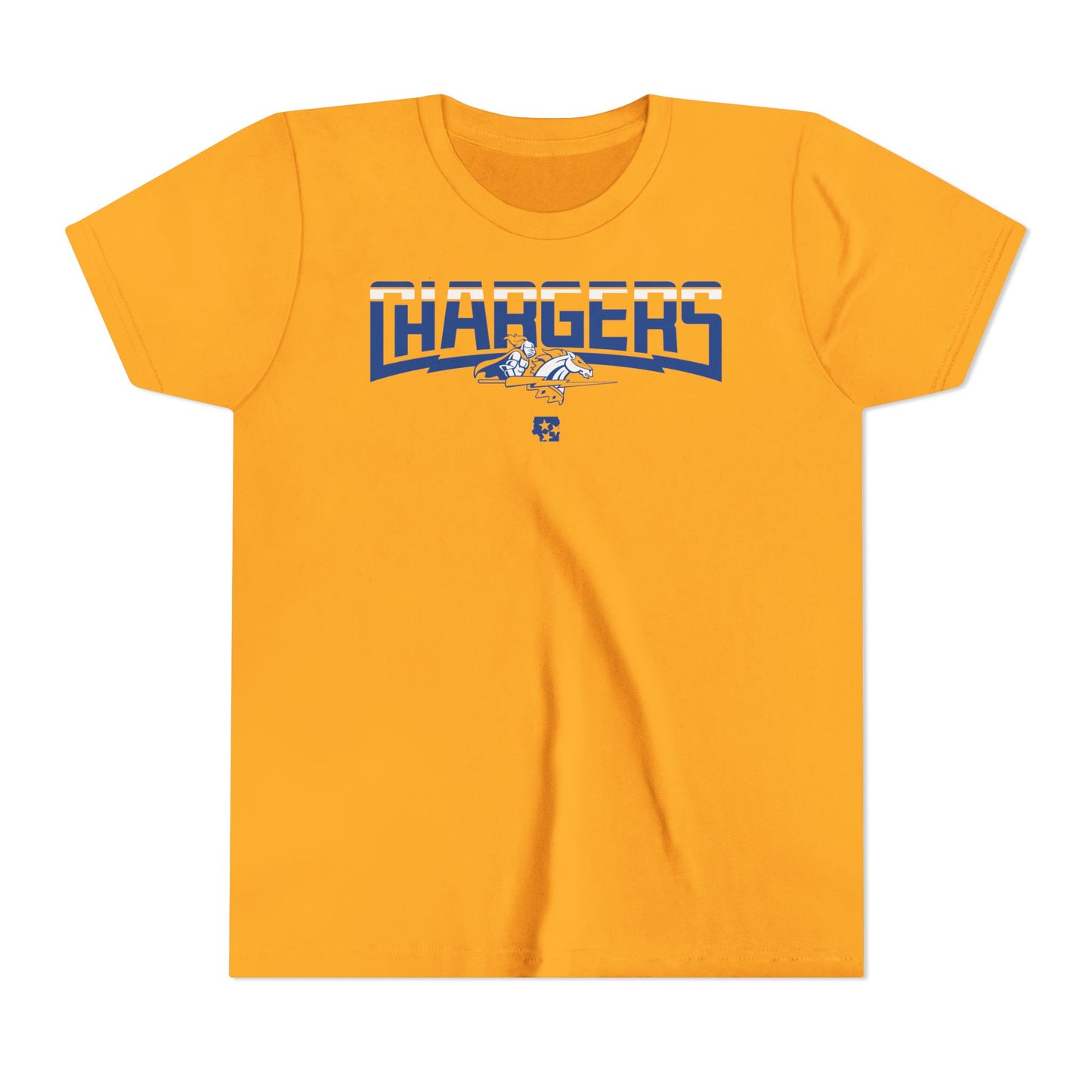 Chargers Bolted Youth Tee