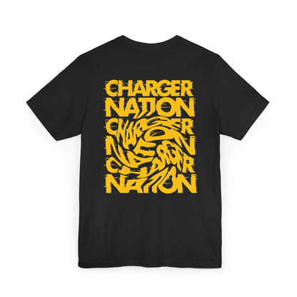 Charger Nation Glitch'd Out T-Shirt