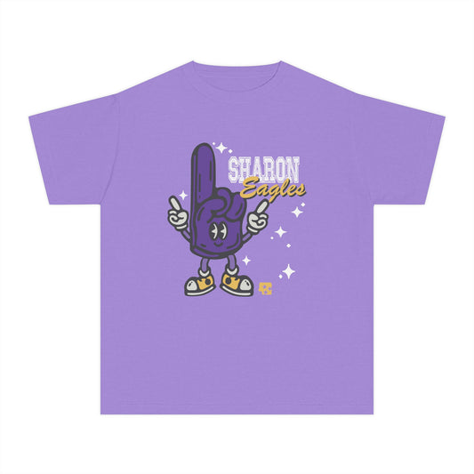 Sharon Eagles Mascot Youth Tee