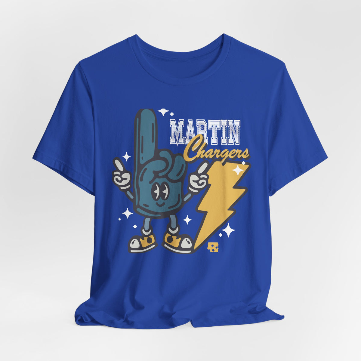 Martin Chargers Mascot T-Shirt