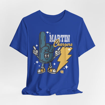 Martin Chargers Mascot T-Shirt