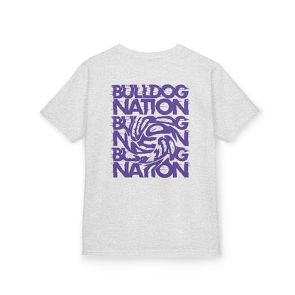 Bulldog Nation Glitch'd Out Youth T-Shirt