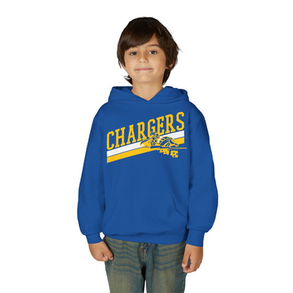 Chargers Slanted Youth Hoodie