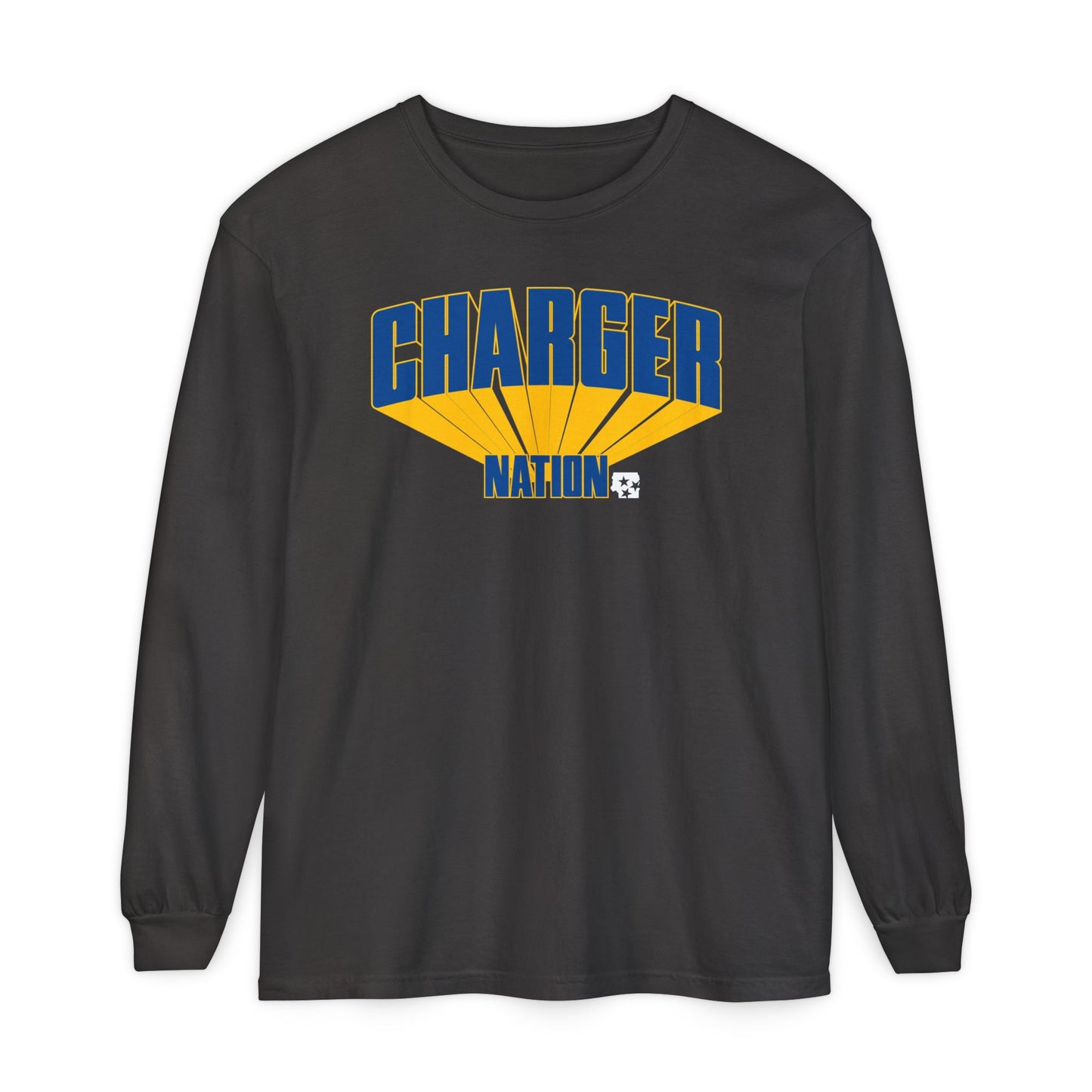 Charger Nation Burst Long Sleeve T-Shirt