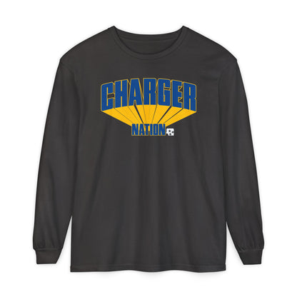 Charger Nation Burst Long Sleeve T-Shirt