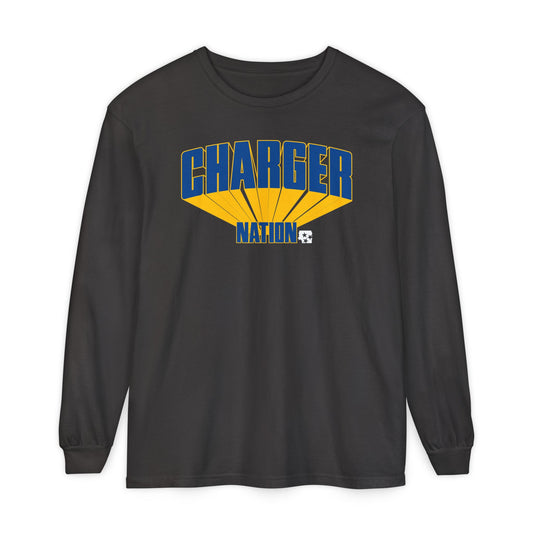 Charger Nation Burst Long Sleeve T-Shirt