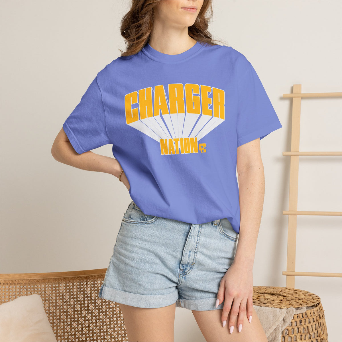 Charger Nation Burst T-Shirt