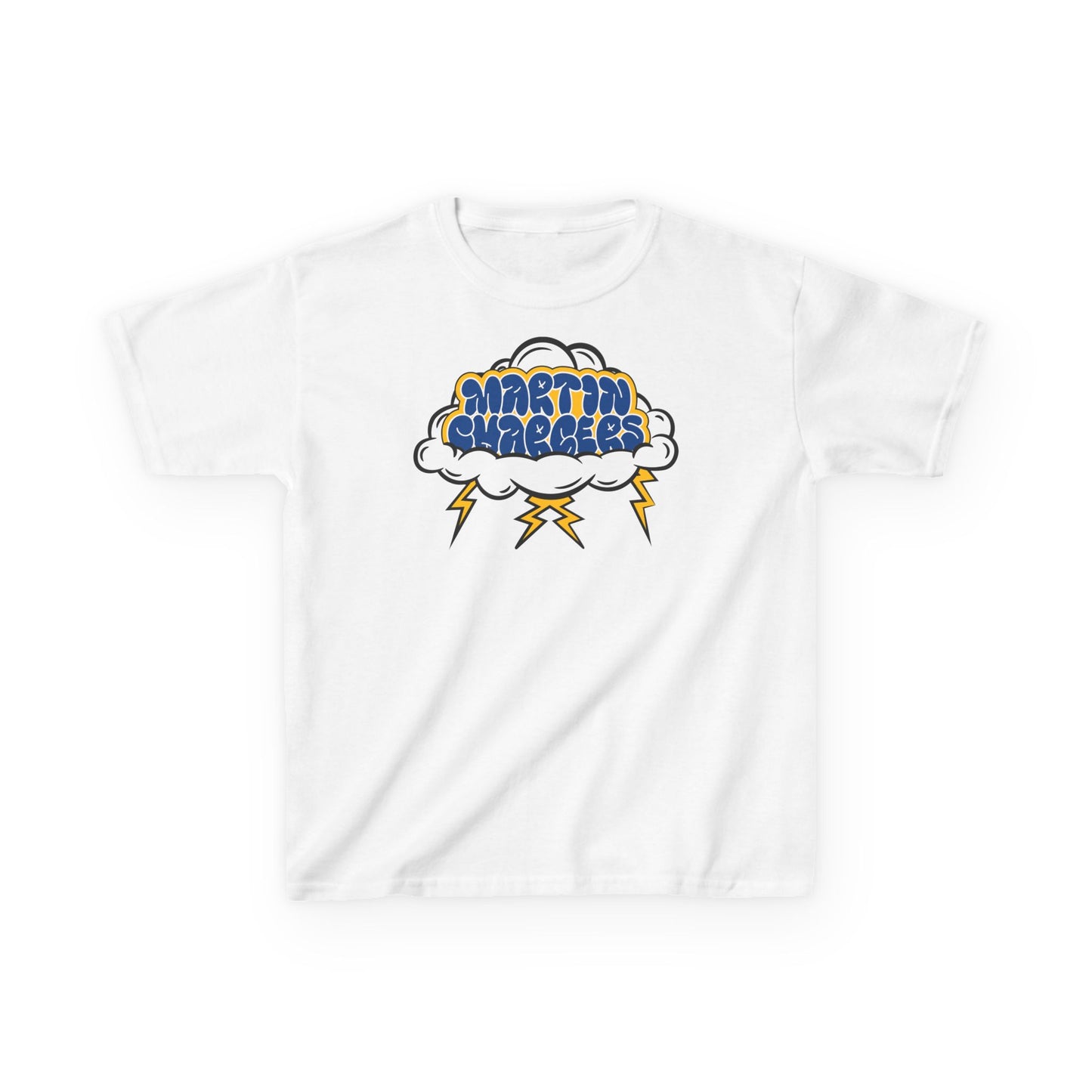 Martin Chargers Graffiti Cloud Youth T-Shirt