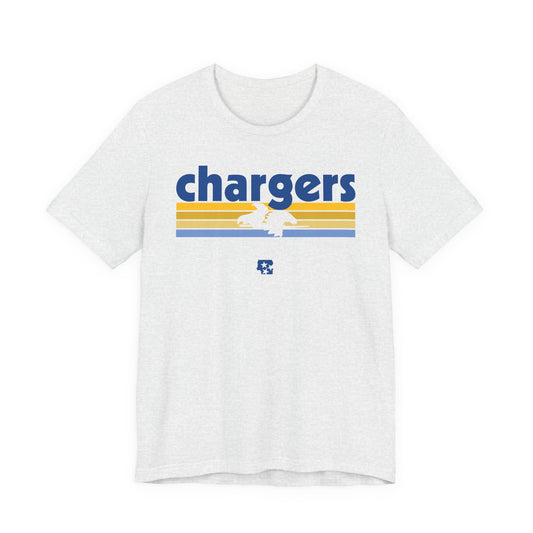 Chargers Logo Knockout T-Shirt