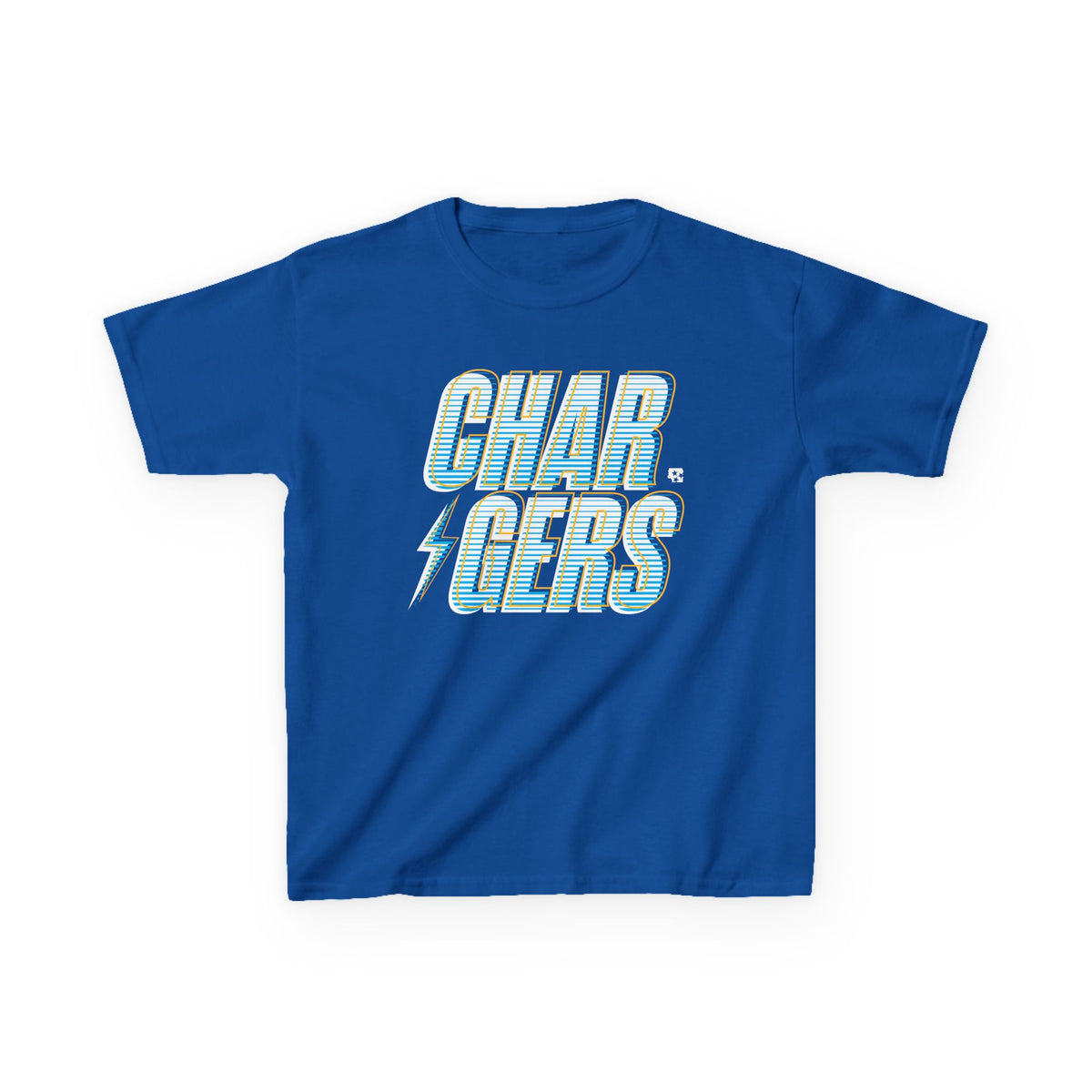 Chargers Retro Fade Youth Tee
