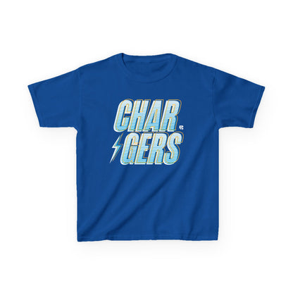 Chargers Retro Fade Youth Tee