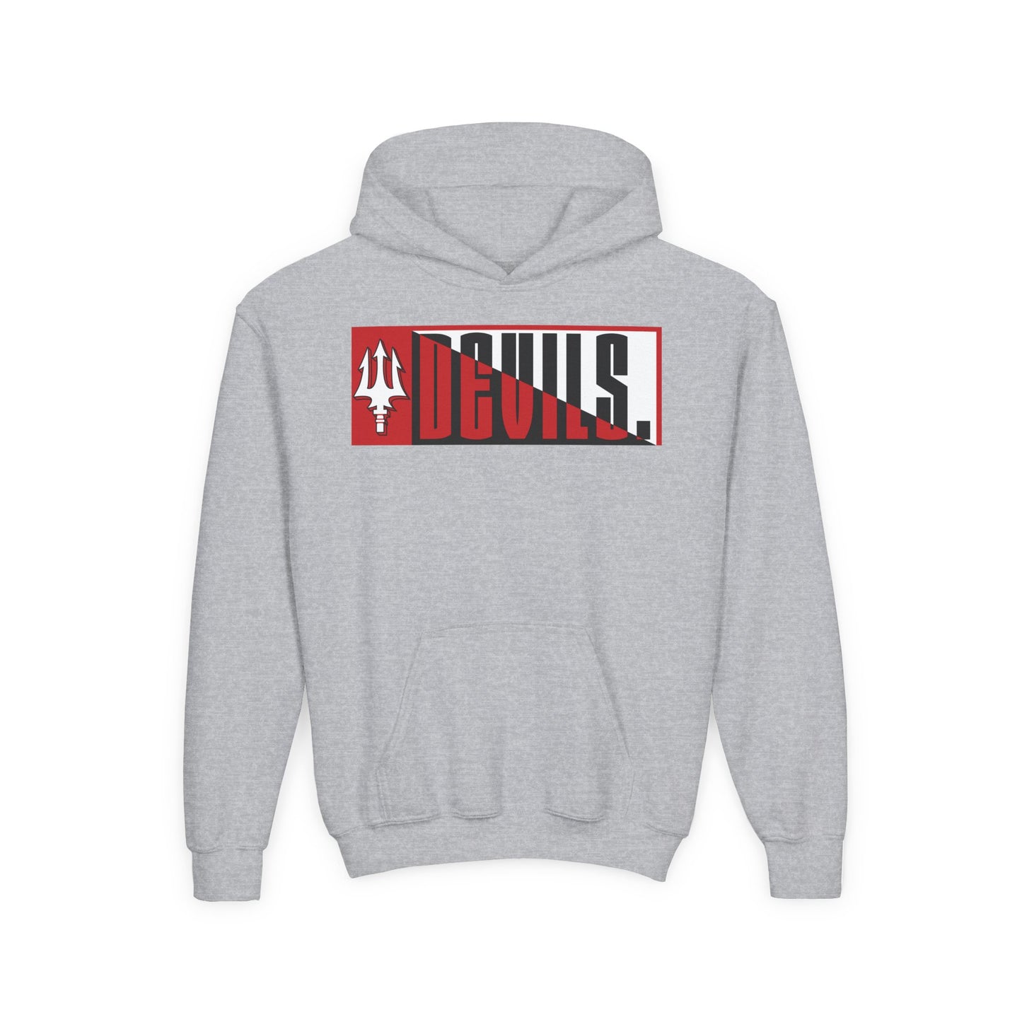 Devils Split Box Youth Hoodie
