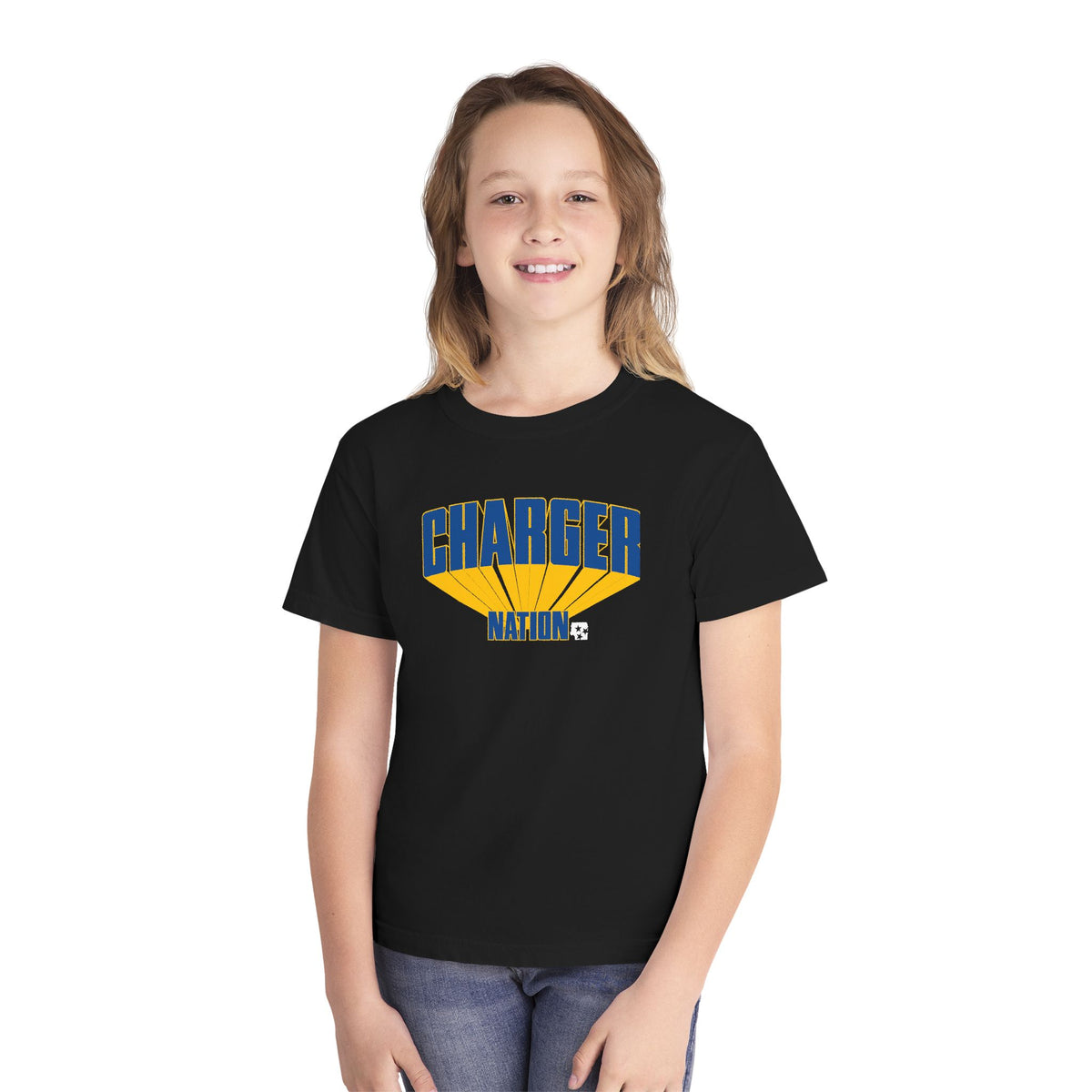 Charger Nation Burst Youth T-Shirt
