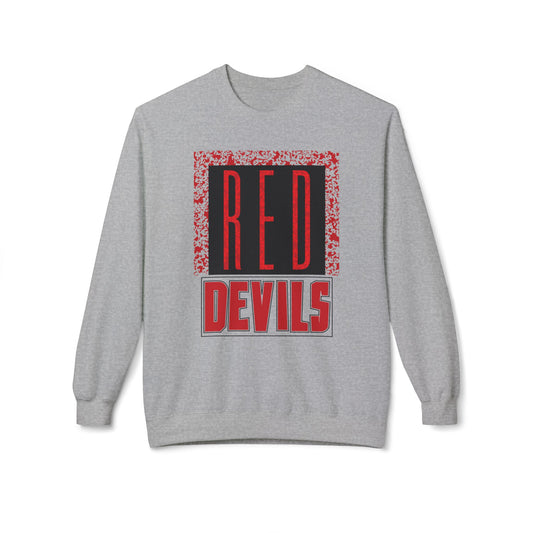 Red Devils Funky Grunge Fleece
