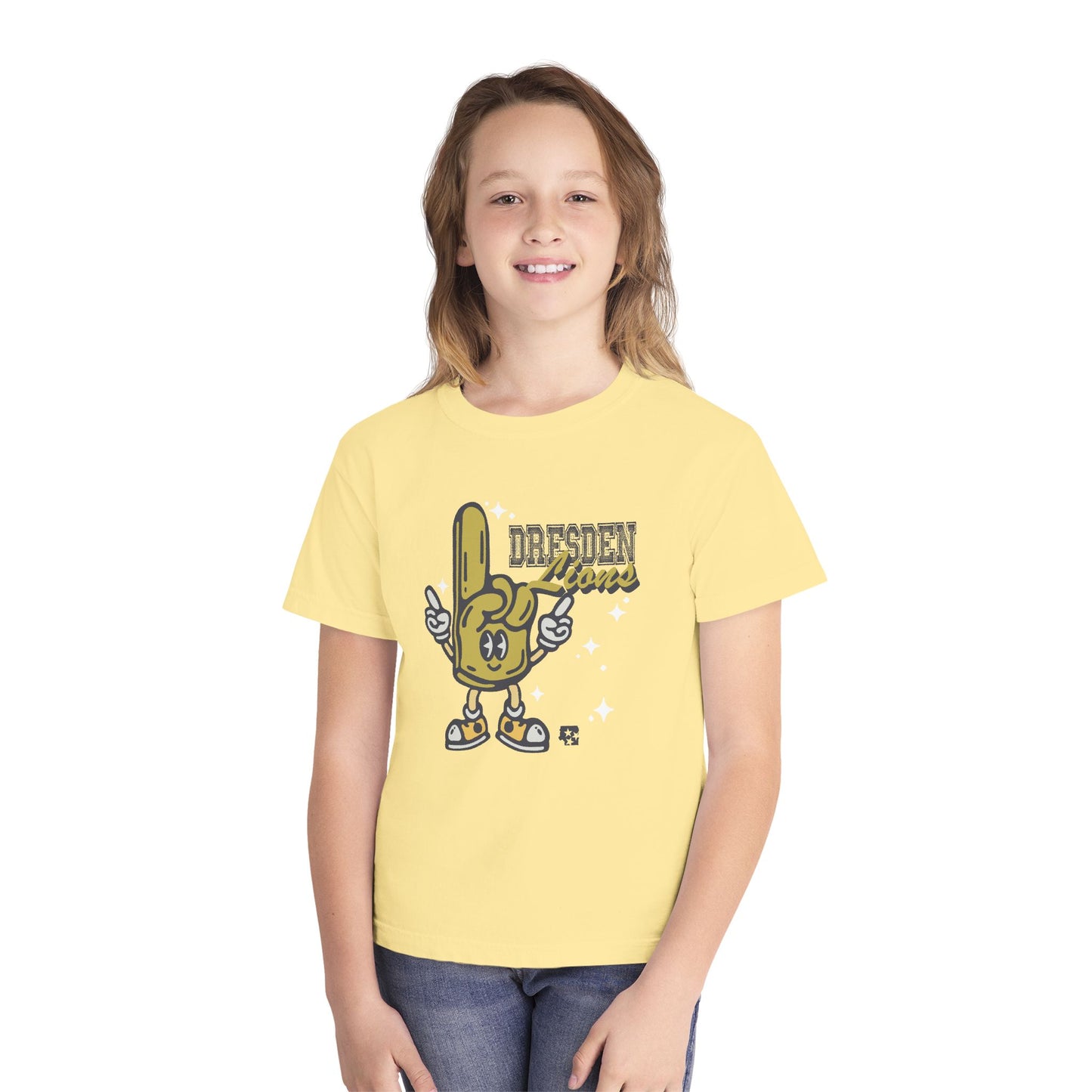 Dresden Lions Mascot Youth Tee