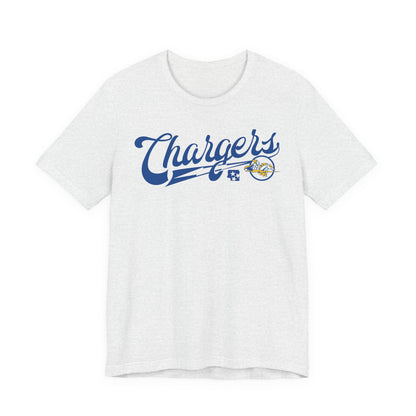 Chargers Vintage Baseball Script T-Shirt
