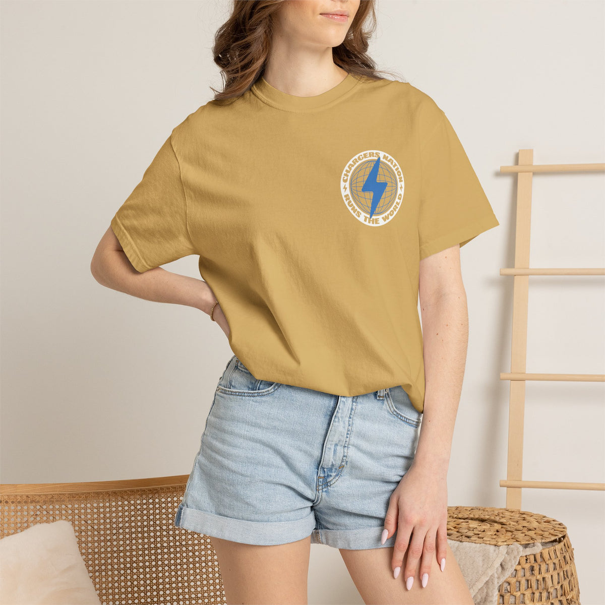 Chargers Nation Runs The World T-Shirt
