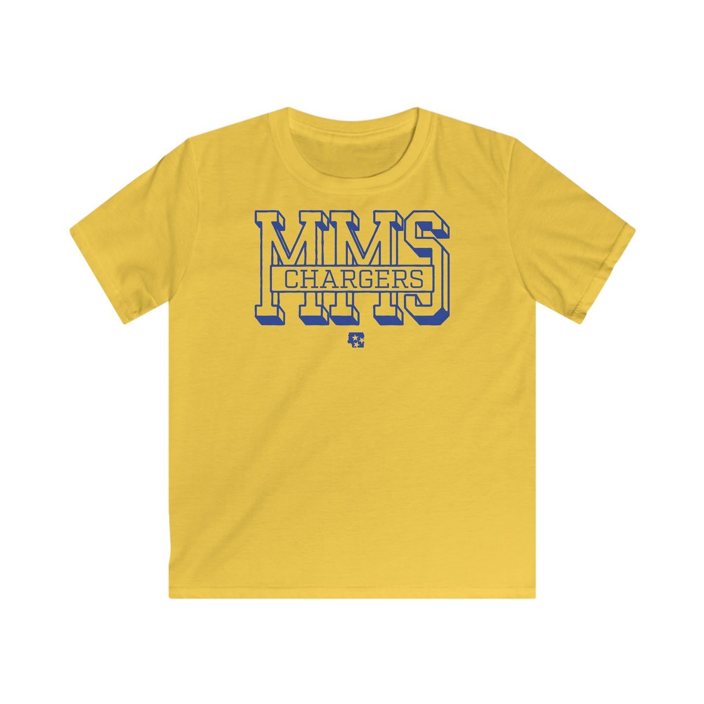 MMS Chargers Initials Youth Tee
