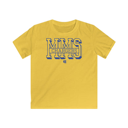 MMS Chargers Initials Youth Tee