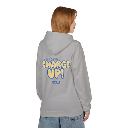 In Blue and Gold We Charge On Fleece Hoodie