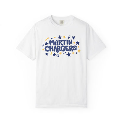Martin Chargers Bubbles T-Shirt