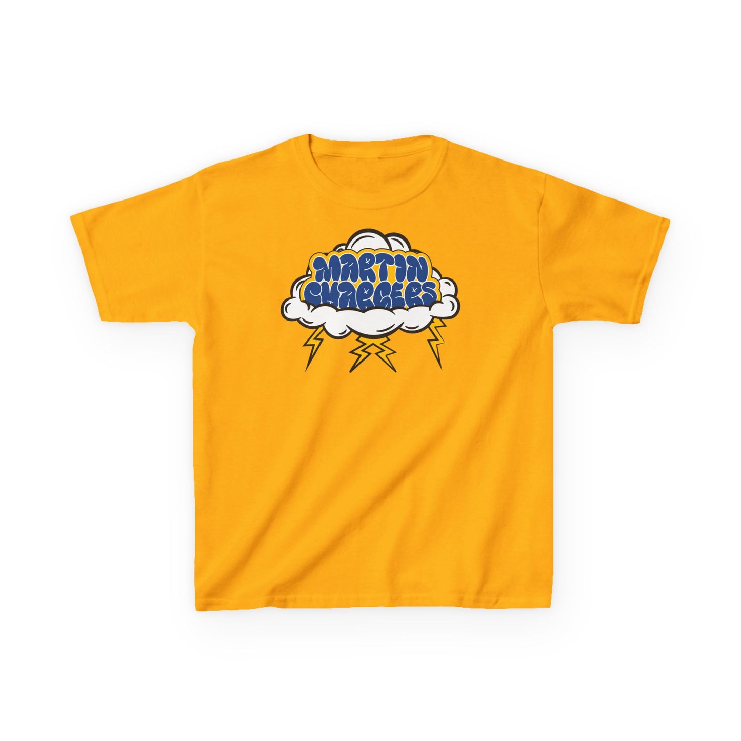 Martin Chargers Graffiti Cloud Youth T-Shirt