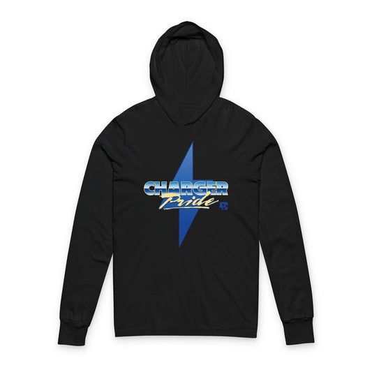Synthwave Charger Pride Hooded T-Shirt