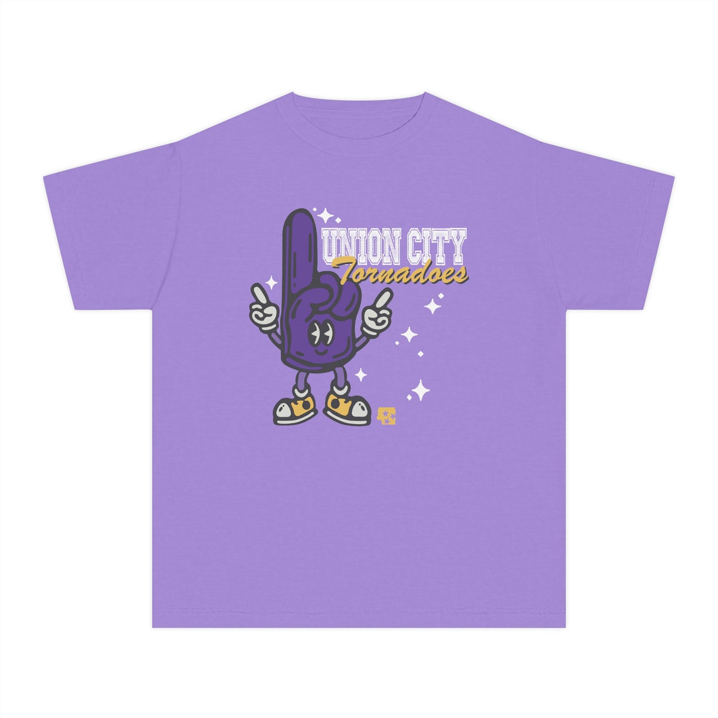 Union City Tornadoes Mascot Youth Tee