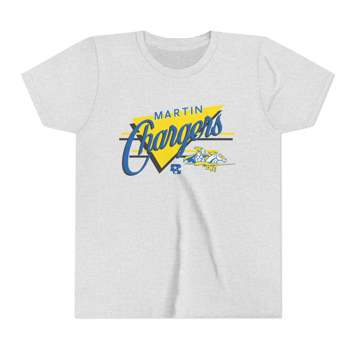 Martin Chargers 90s Triangle Youth Tee