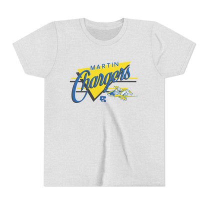Martin Chargers 90s Triangle Youth Tee