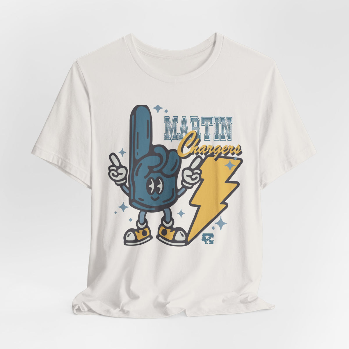 Martin Chargers Mascot T-Shirt