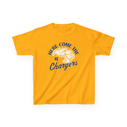 Here Come The Chargers Youth Tee