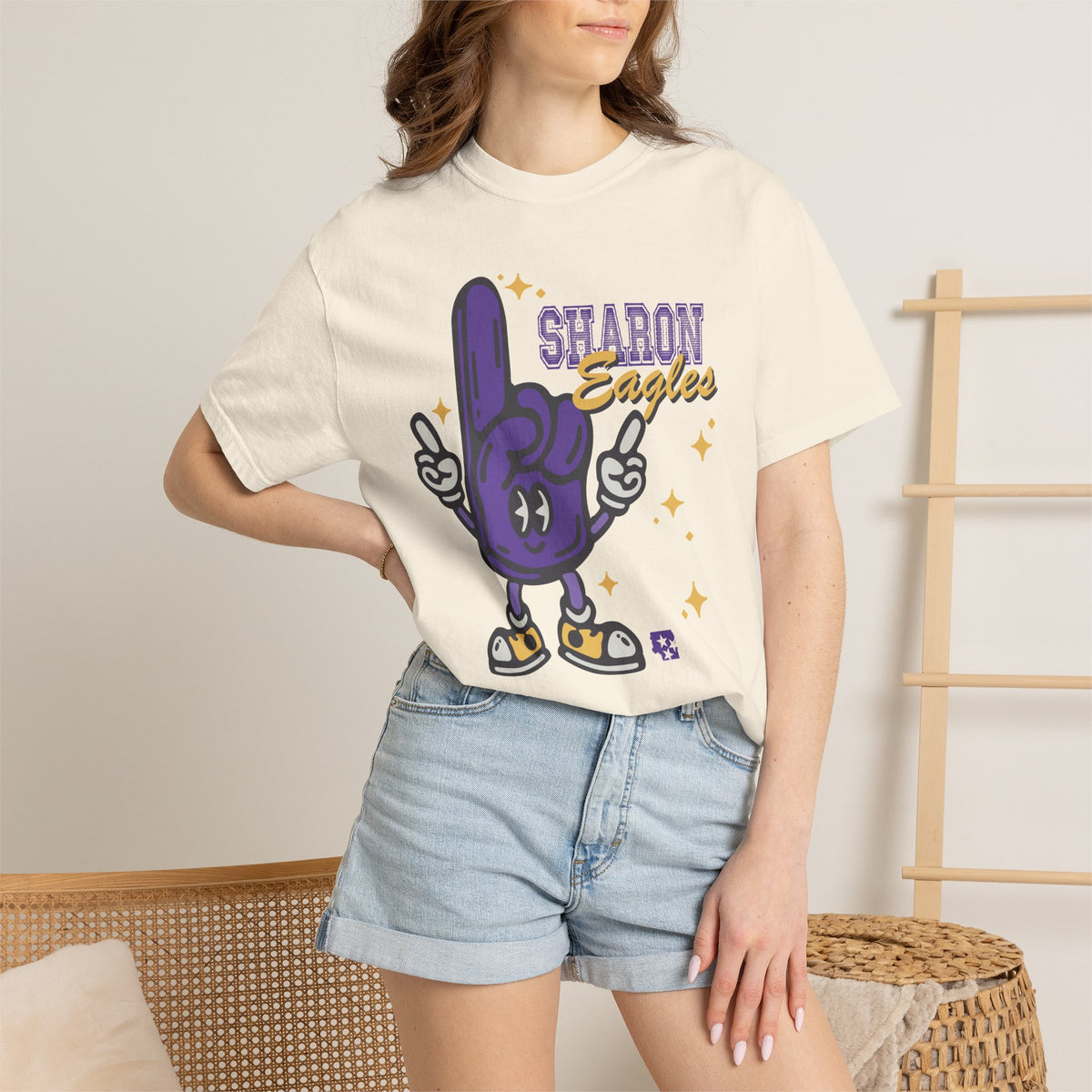Sharon Eagles Mascot T-Shirt