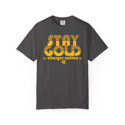 Stay Gold Charger Nation T-shirt