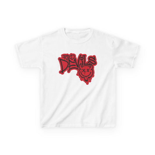 Red Devils Graffiti Youth T-Shirt